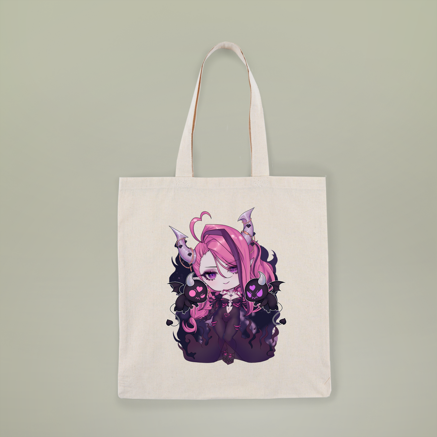 Ironmouse underworld tote bag