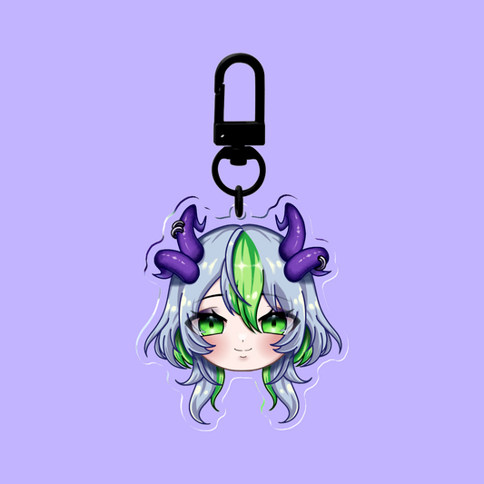 Froot/Apricot keychain