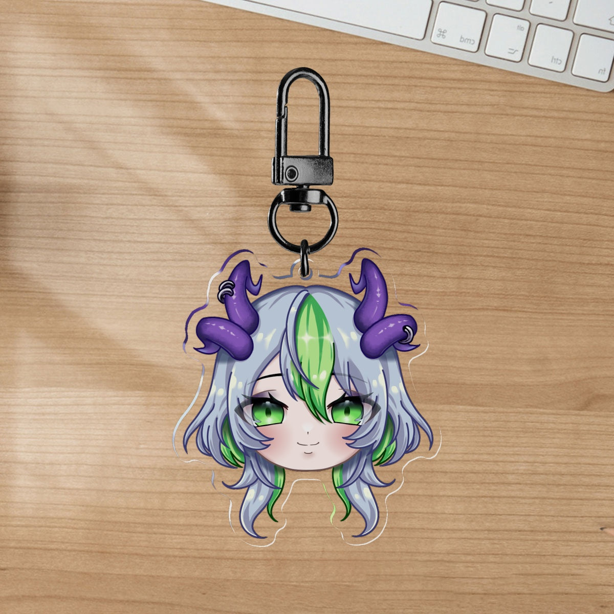 Froot/Apricot keychain