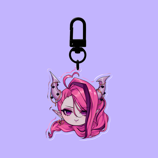 Ironmouse underworld keychain