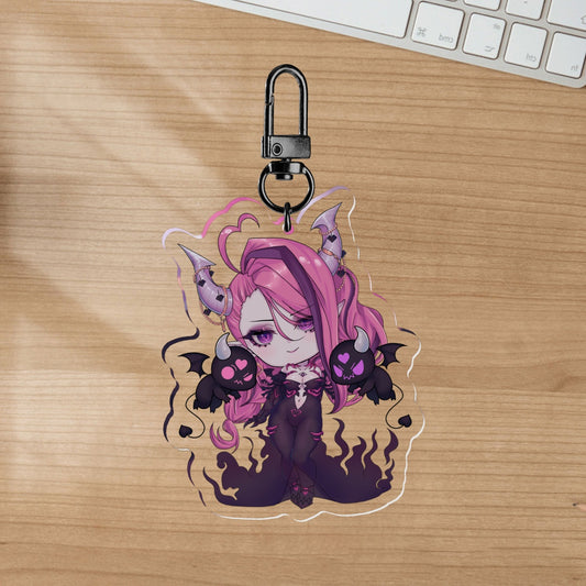 Ironmouse underworld cheeb keychain