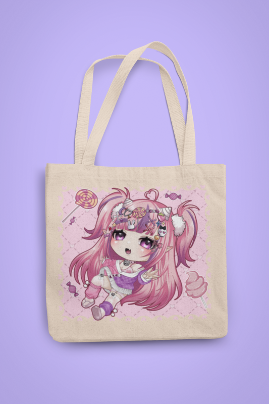 Ironmouse decora tote bag